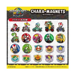 Bandai Mario Kart World Character Magnets With Chewing Gum