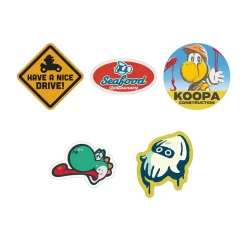 Bandai Mario Kart World Potato Sticks With Stickers- Cheese Burger Flavor