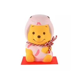 Disney Winnie the Pooh Figurine Pink New Year 2025