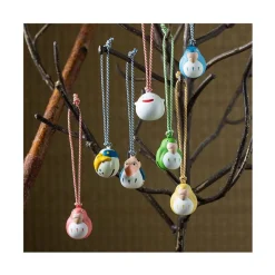 Ghibli Cute Bird Heron Keyholder