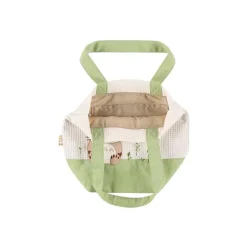 Ghibli My Neighbor Totoro Waffle Series Pouch & Mini Bag Set