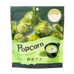 Happy Popcorn Matcha Latte