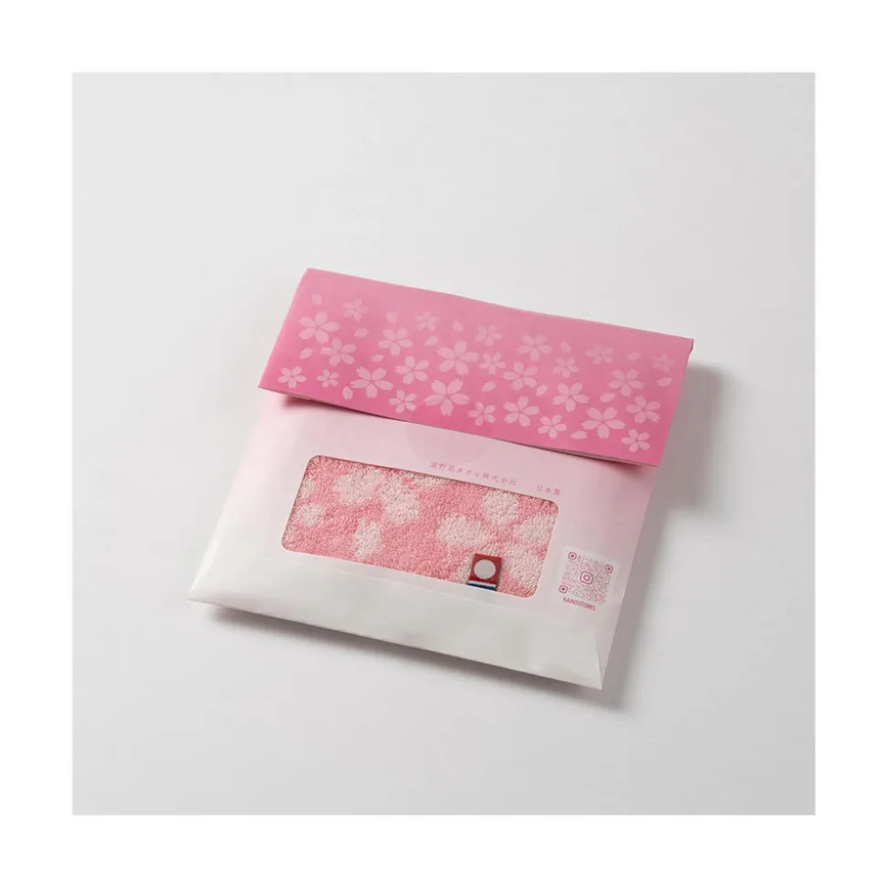 Imabari Sakura Pattern Towel