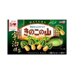Meiji Chocorooms: Matcha & Chocolate Flavor