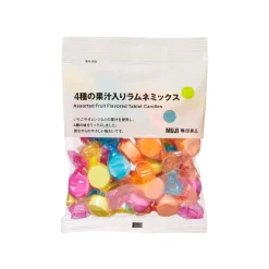Muji Assorted Fruit Flavored Tablet Candies