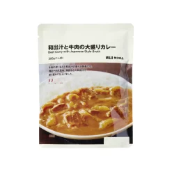 Muji Beef Curry with Japanese Style Broth