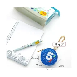 Nintendo Pikmin Round Mini Leather Pouch: Blue