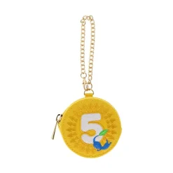Nintendo Pikmin Round Mini Leather Pouch: Yellow