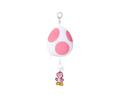 Nintendo Yoshi's Pink Egg Pouch Keychain