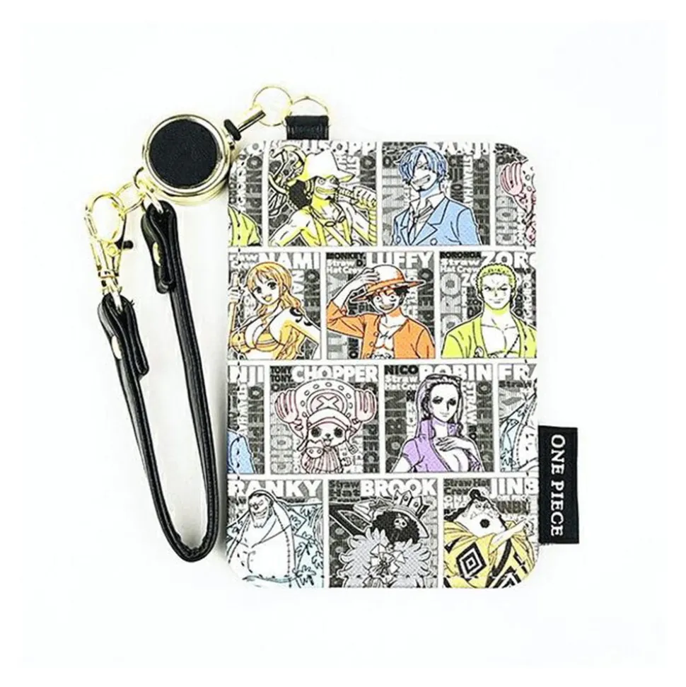 One Piece Reel Pass Case: Straw Hat Crew