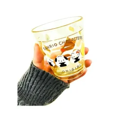 Sanrio Characters Onigiri Glitter Clear Cup