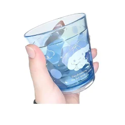 Sanrio Glitter Clear Cup: Cinnamoroll