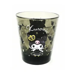 Sanrio Glitter Clear Cup: Kuromi