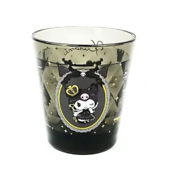 Sanrio Glitter Clear Cup: Kuromi