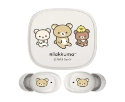 SAN-X Wireless Earphones White Rilakkuma