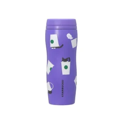 Starbucks Halloween 2025 Curved Bottle: Cat