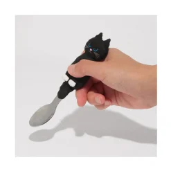 Starbucks Halloween 2025 Cutlery Set with Case: Cat and Ghost