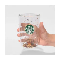 Starbucks Holiday 2025 Double Wall Heat-Resistant Glass Star