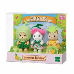 Sylvanian Families Baby Trio: Melon, Cherry, Pineapple