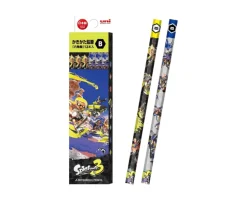 Uni Splatoon 3 Pencils 12 Pack