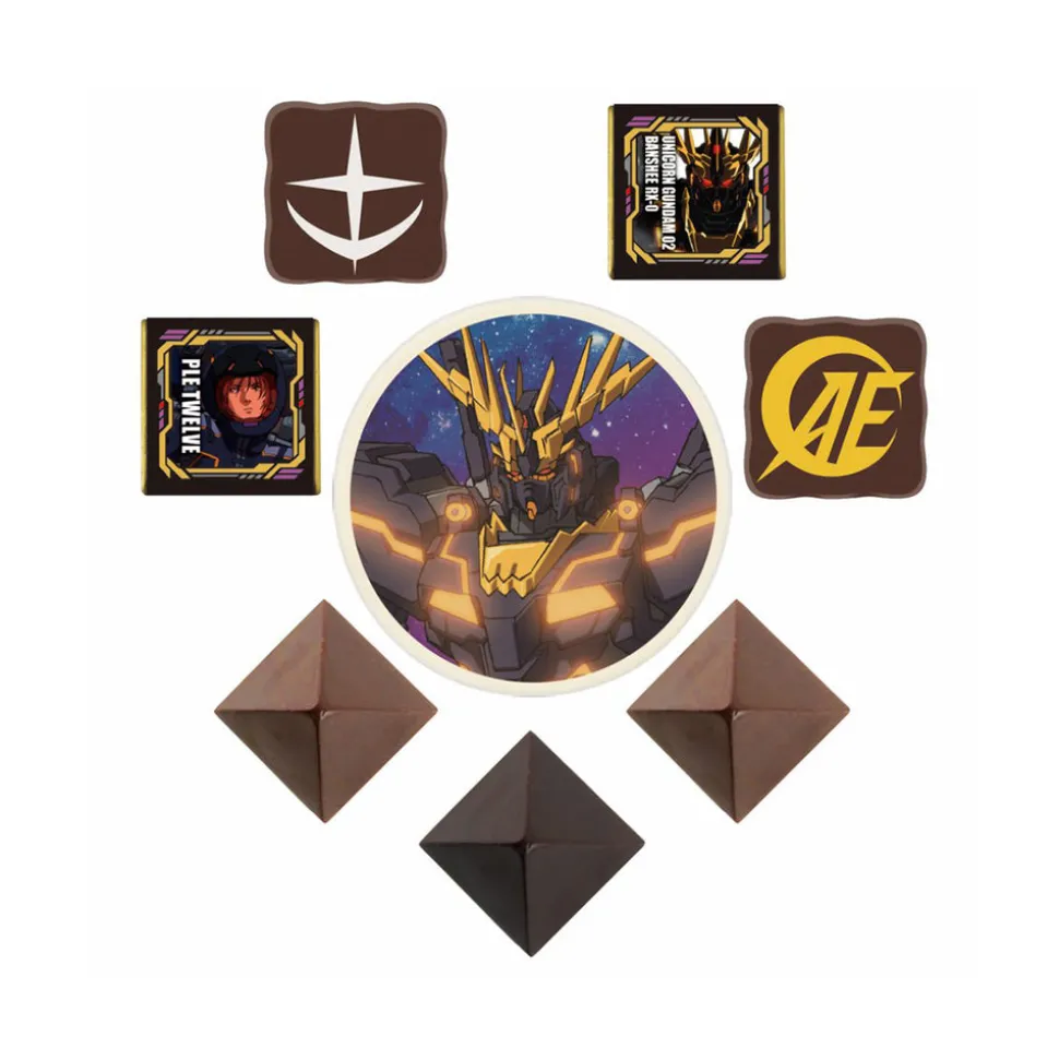 Unicorn Gundam Banshee Destroy Mode Chocolate Tin